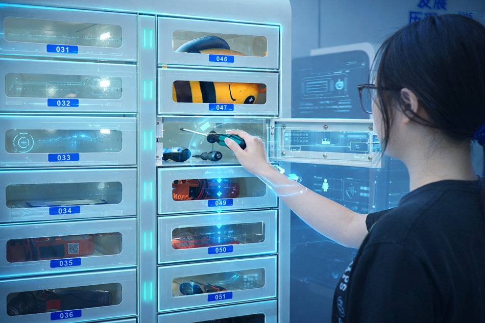 Combi Locker. Промышленный постамат для хранения оснастки, инструмента, СИЗ